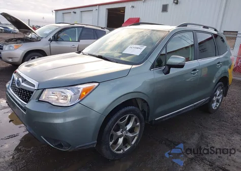 2016 Subaru Forester 2.5I Touring z USA, uszkodzony, nr VIN JF2SJAVC5GH507374